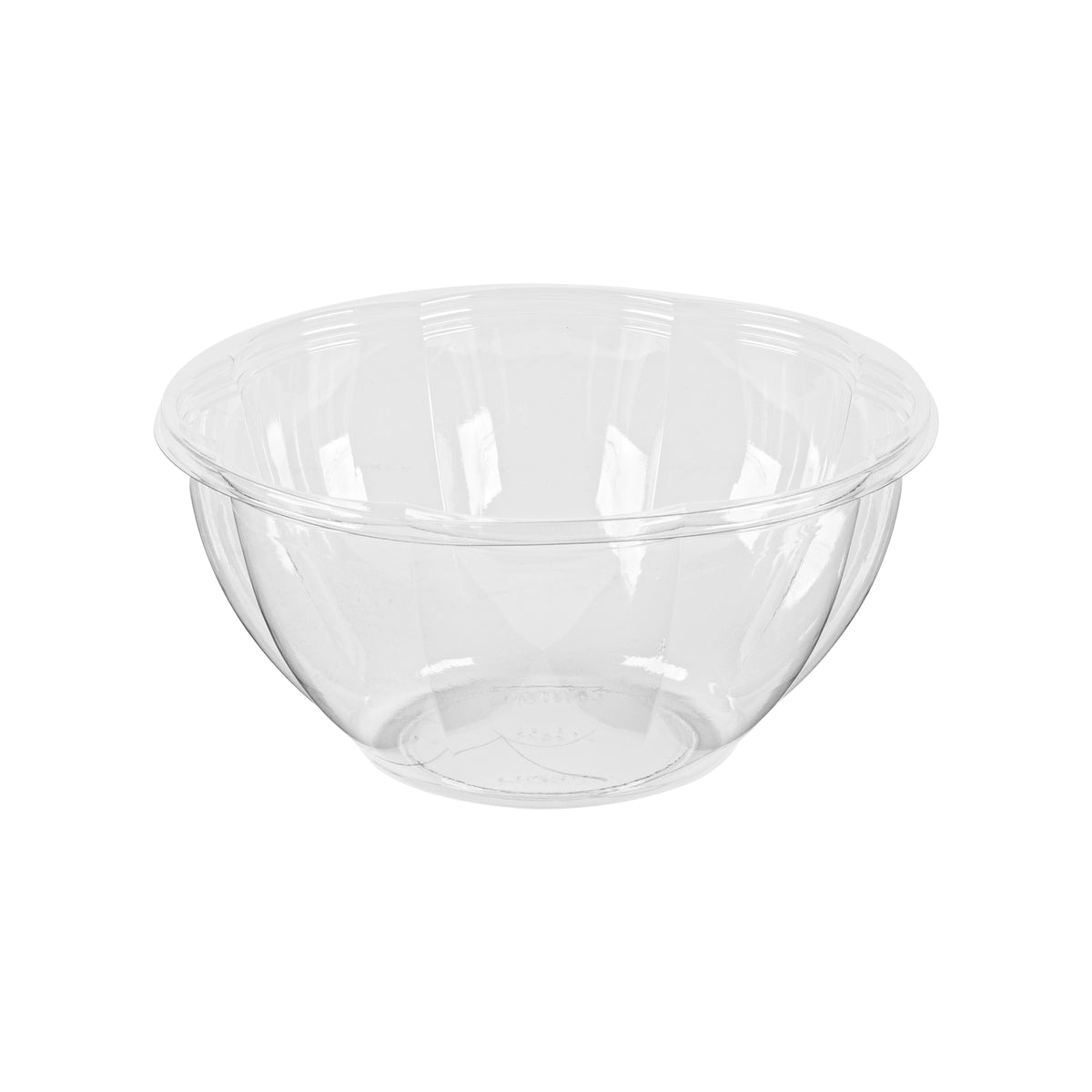 32 oz. Salad Rose Bowl, PLA, Clear — Case of 300 (Item 47PLASB32)