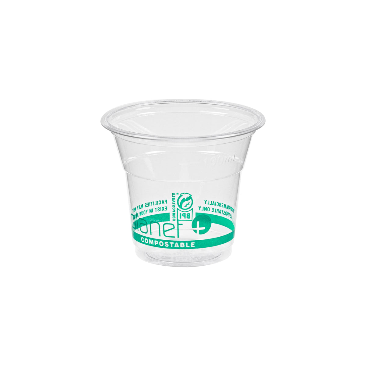 5 oz. PLA Drinking Cup (76 mm), Clear — Case of 2000 (Item 47PLA5)