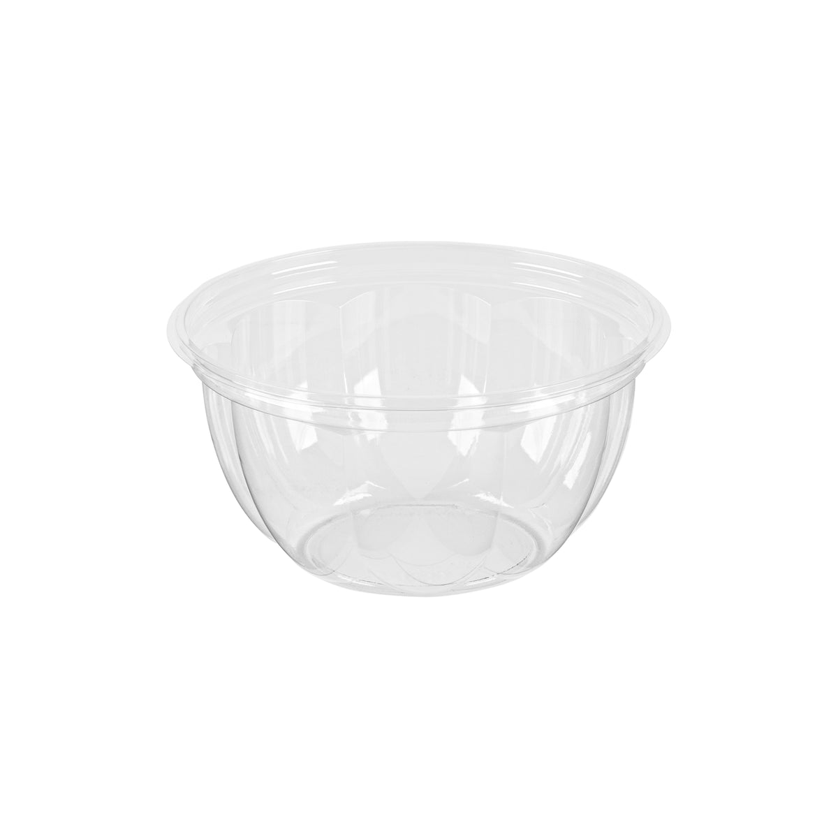 16 oz. Salad Rose Bowl, PLA, Clear (Fineline 47PLASB16)