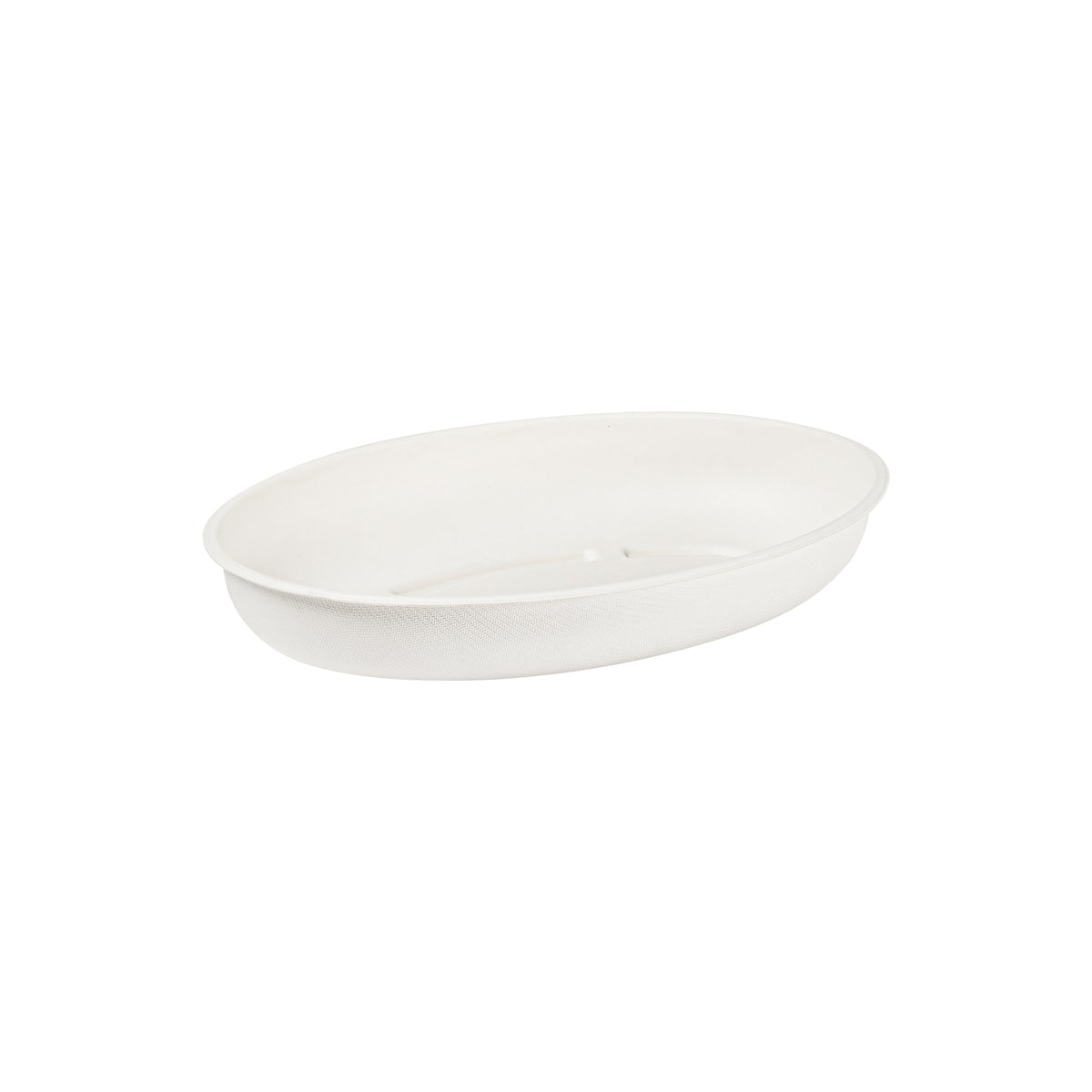 26 oz. Oval Bowl - PFAS Free, White — Case of 300 (Item 43OB26.WH)