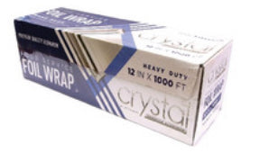 12”x 1000’ Heavy Duty Aluminum Foil