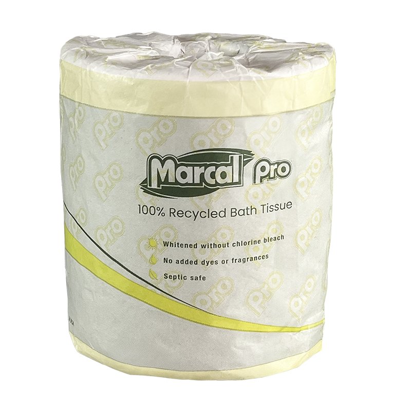 1 ply Bathroom Tissue 4" x 3.3" 1000 Sheets Per Roll