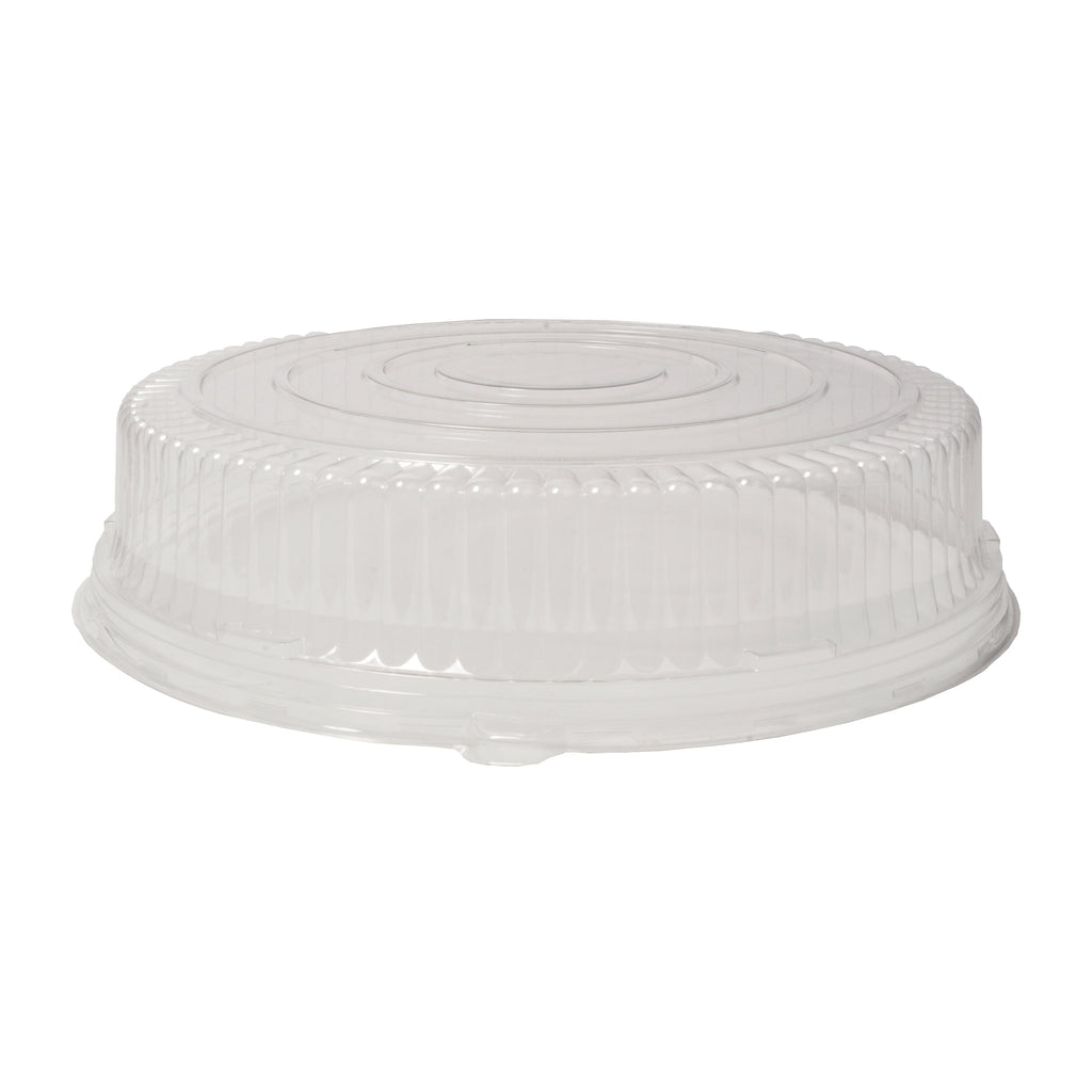 18" Dome Lid PET- 3.5", Clear — Case of 25 (Item 9801-L)