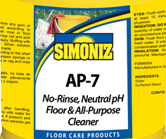 Cleaner Neutral AP-7 5 gallon pail p2666005