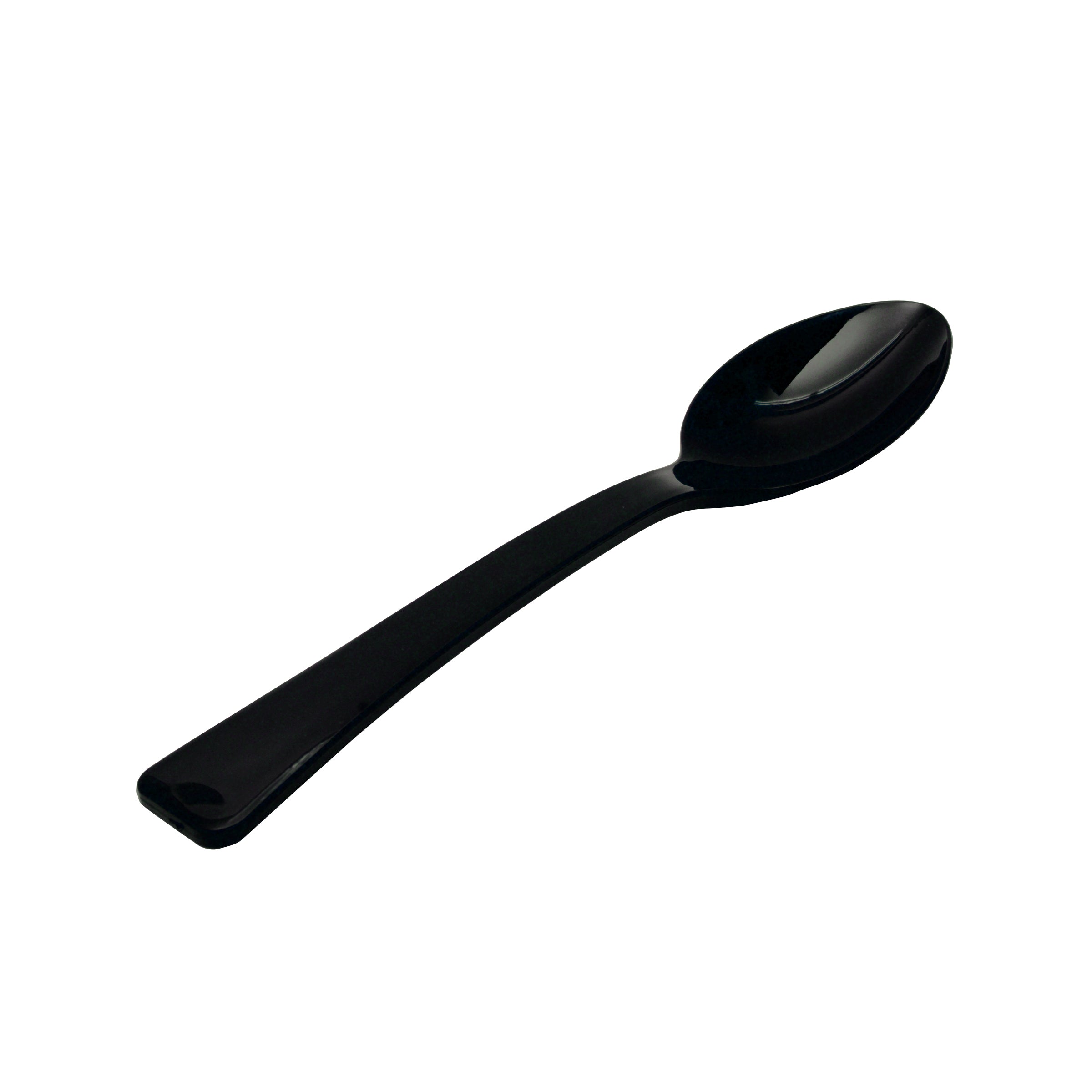 PLASTICWARE 9" Salad Serving Spoon Black
