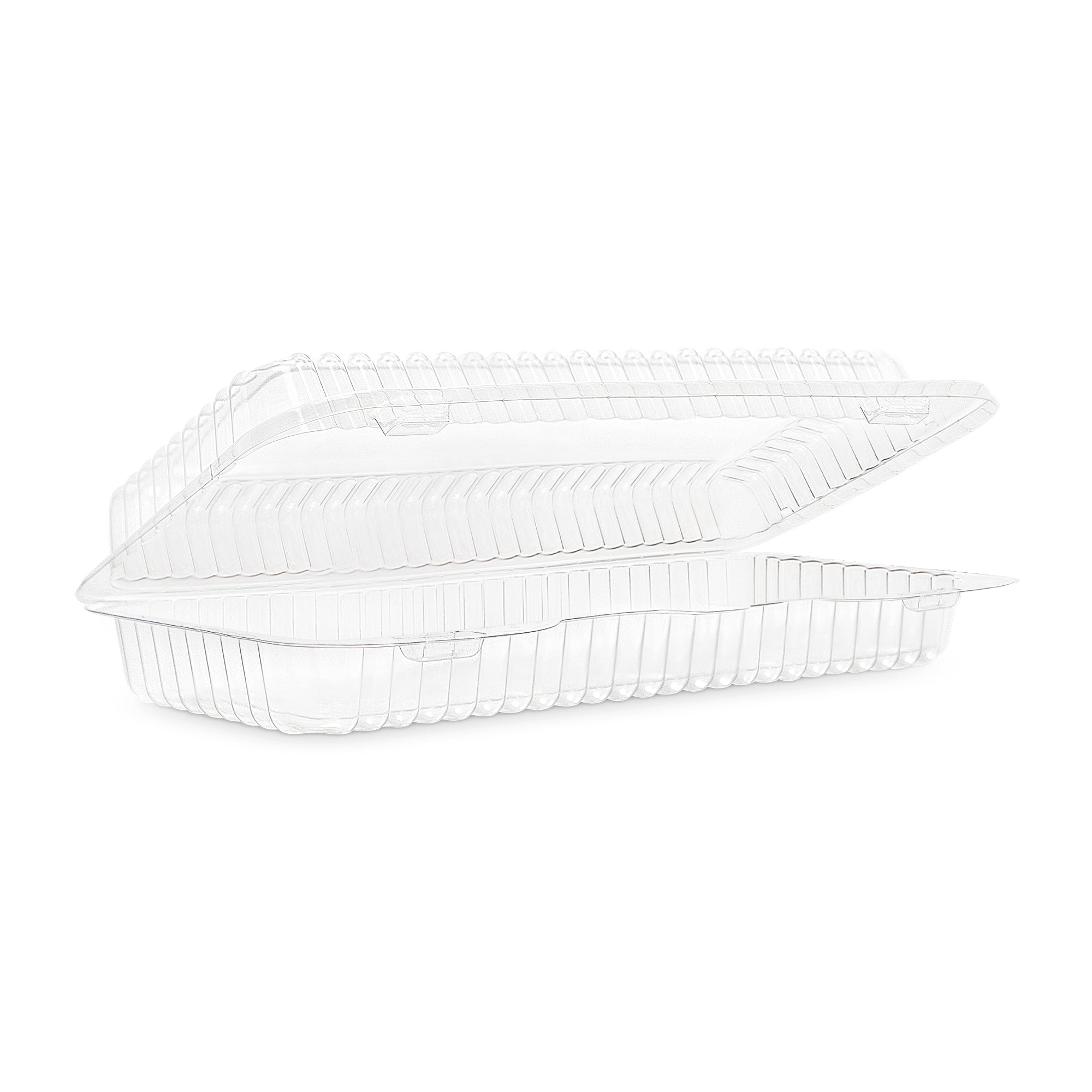 Clear Hinged Container8 1/2 x 4 7/16 x 1 7/8 CL18