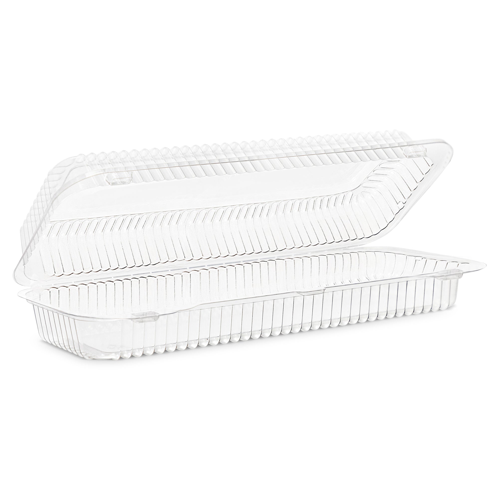 Clear Hinged  9 3/10" x 10" x 2.5" CL65