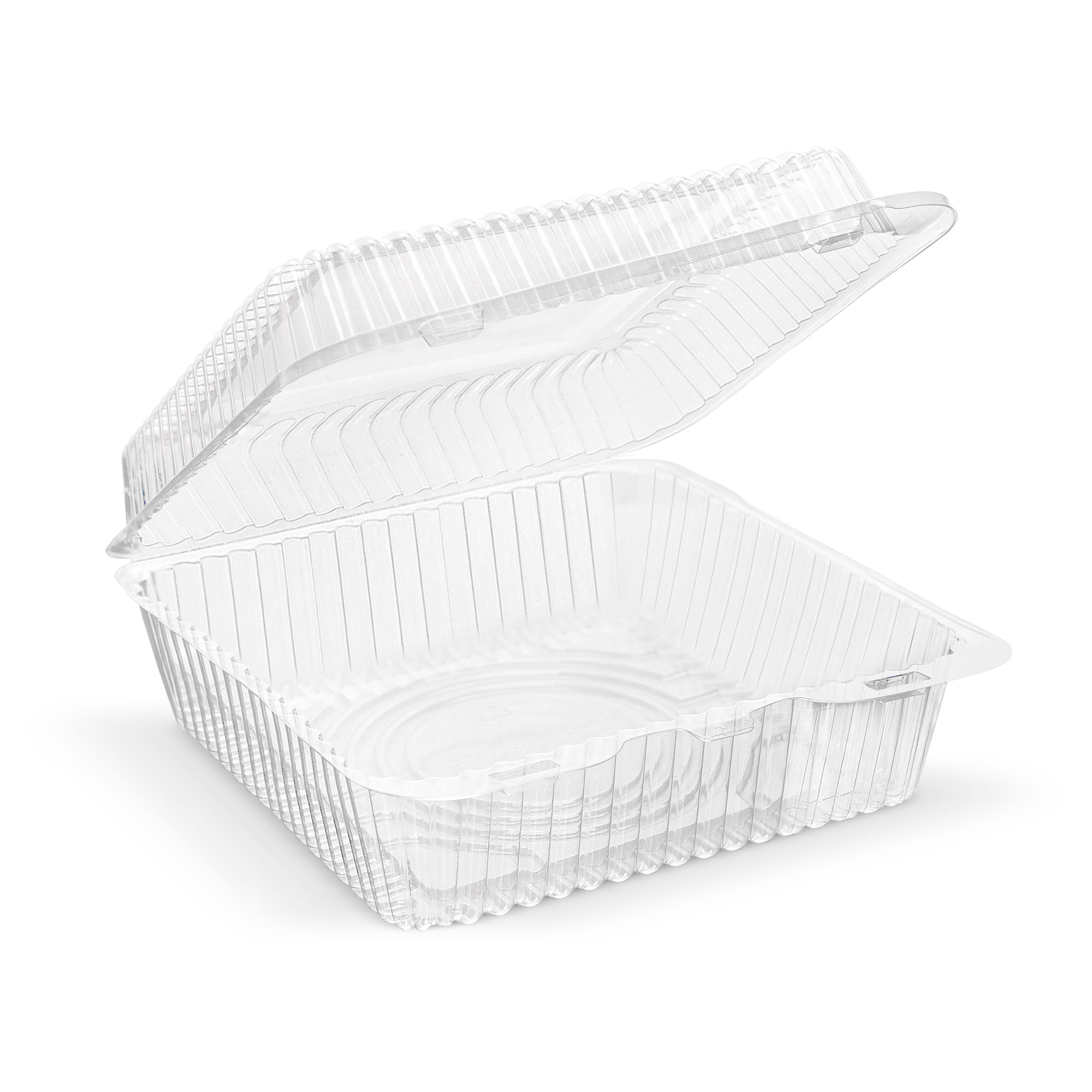 Clear Hinged Container 8.25" x 8.75" x 3.5" CL70