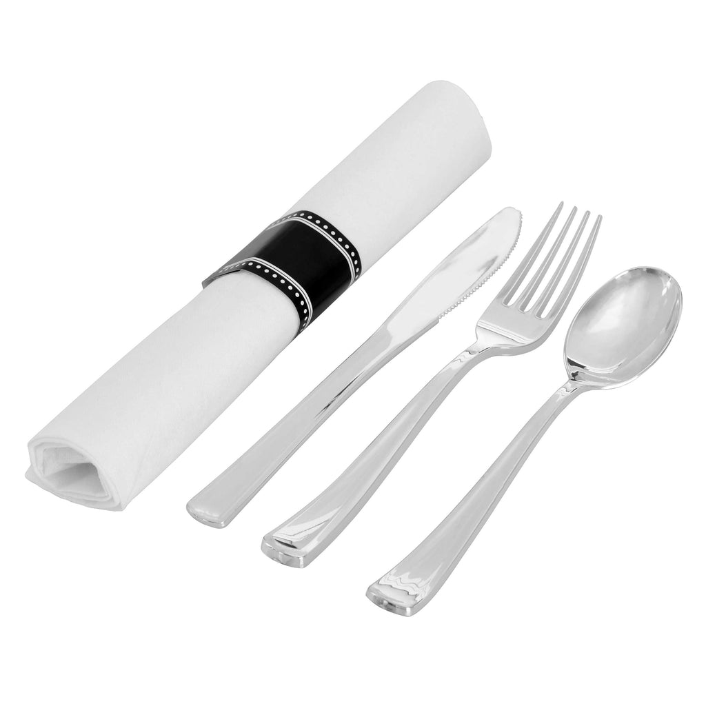 PLASTICWARE Fineline Silver