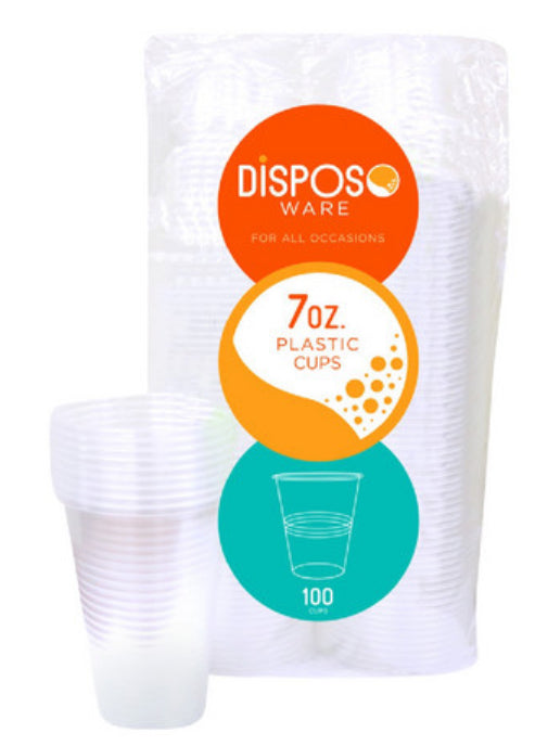 7 oz Cup Plastic Soft Translucent