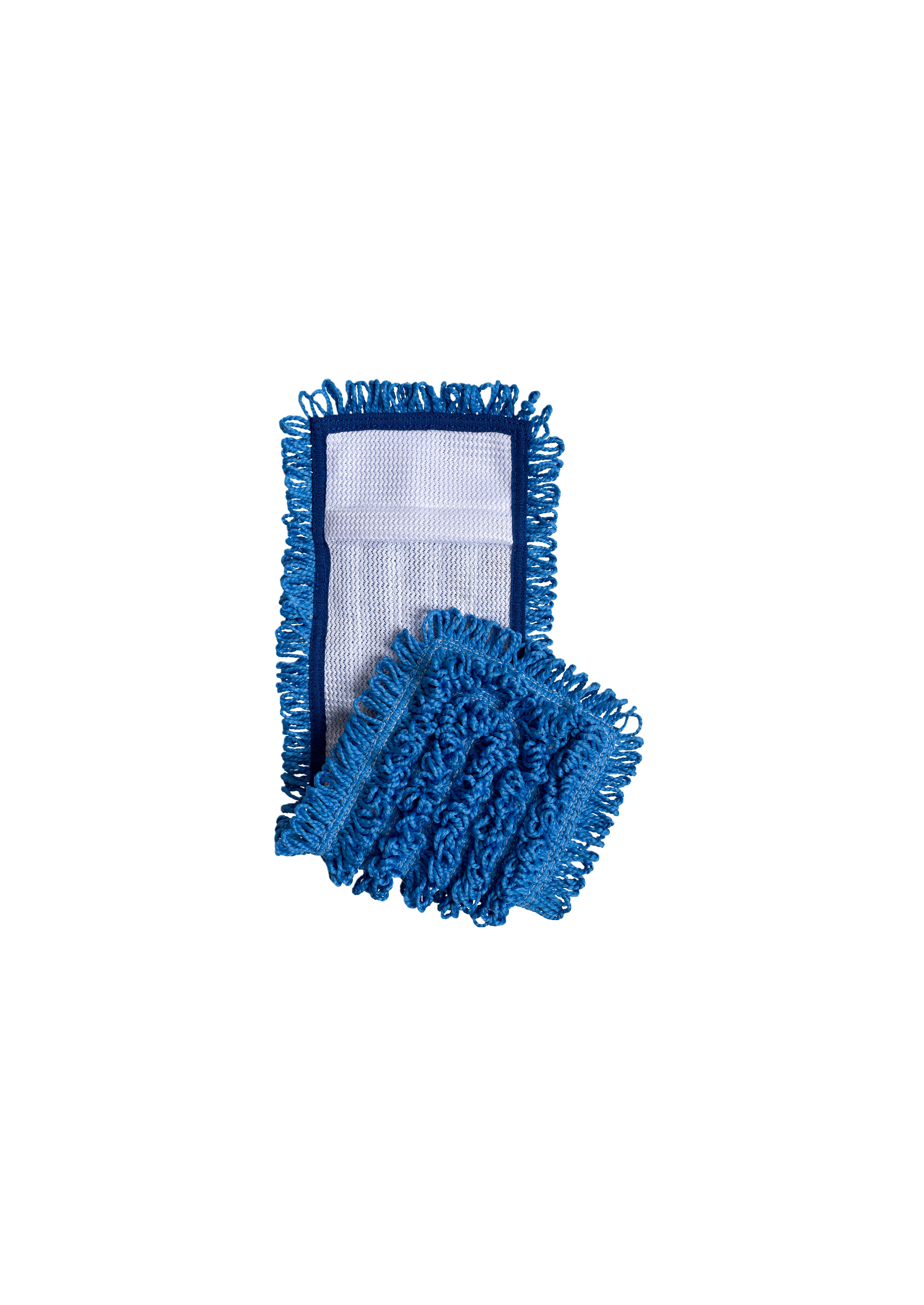 Mop Blue Microfiber Mesh Pocket Mop 12"
