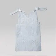 BIBS White over-the-head paper poly disposable