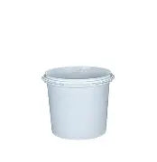 WHITE 5 lb Container