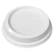 Paper Hot Cup Lid White