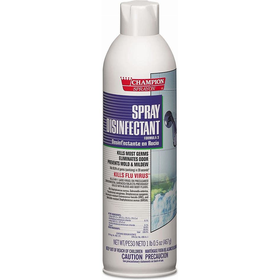 Disinfectant Spray Quat Aerosol