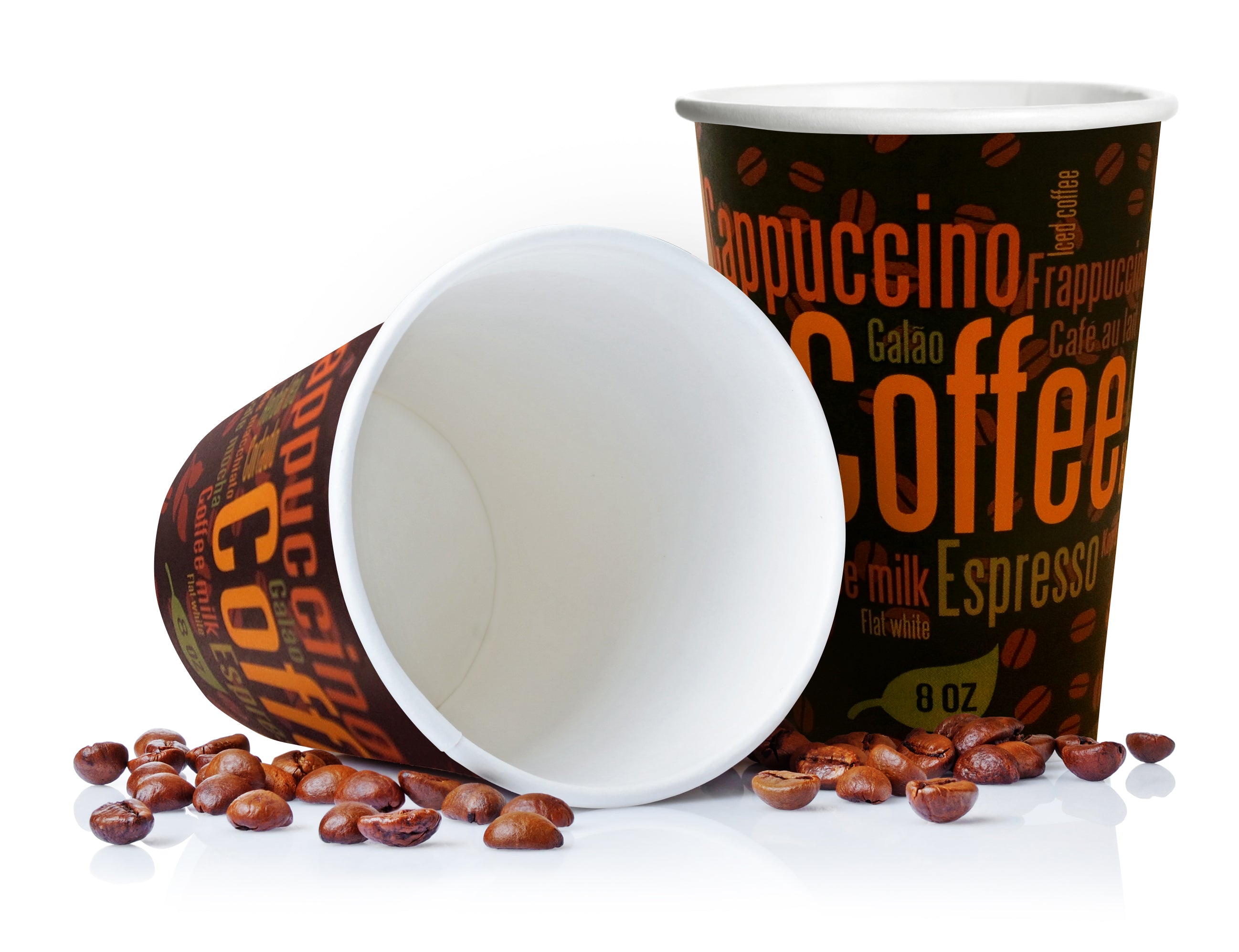 Paper Hot Cups-Coffee Design