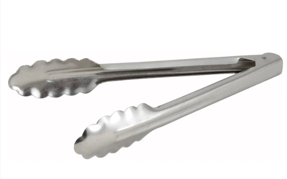 Tongs 9" Utility Metal UT-9