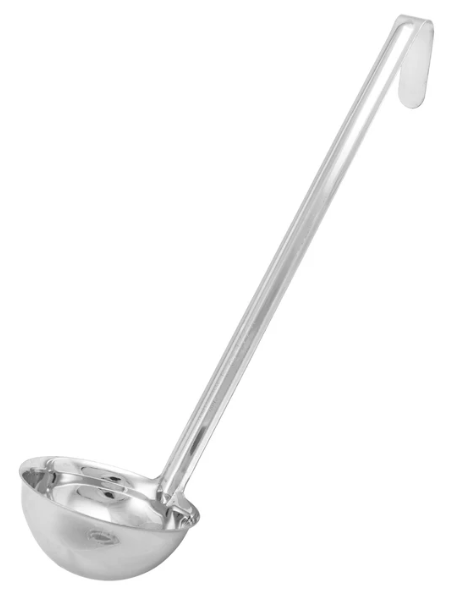 One-Piece 6oz Stainless-Steel Ladle LDI-6