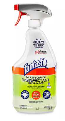 Degreaser Disinfectant Fantastik Multi Surface 8 x 32 oz Trigger Bottles per case 31600106