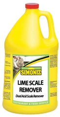 Simoniz Lime Scale Remover 1 Gal net weight. 4 per case.