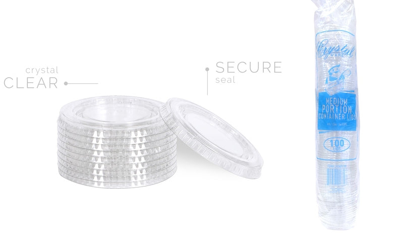 Medium Portion Container Lids