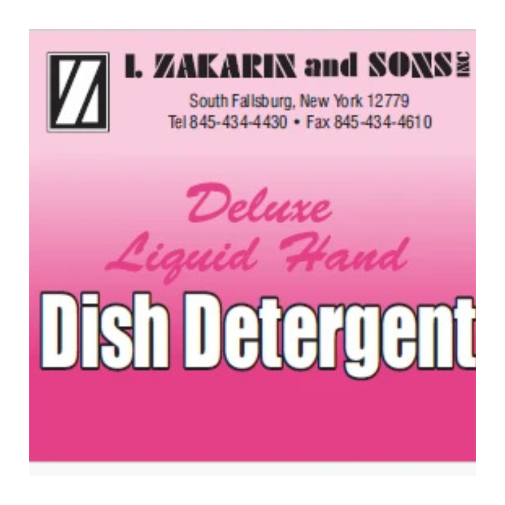 Dish Detergent Pink Liquid 4 x 1 Gallon Containers