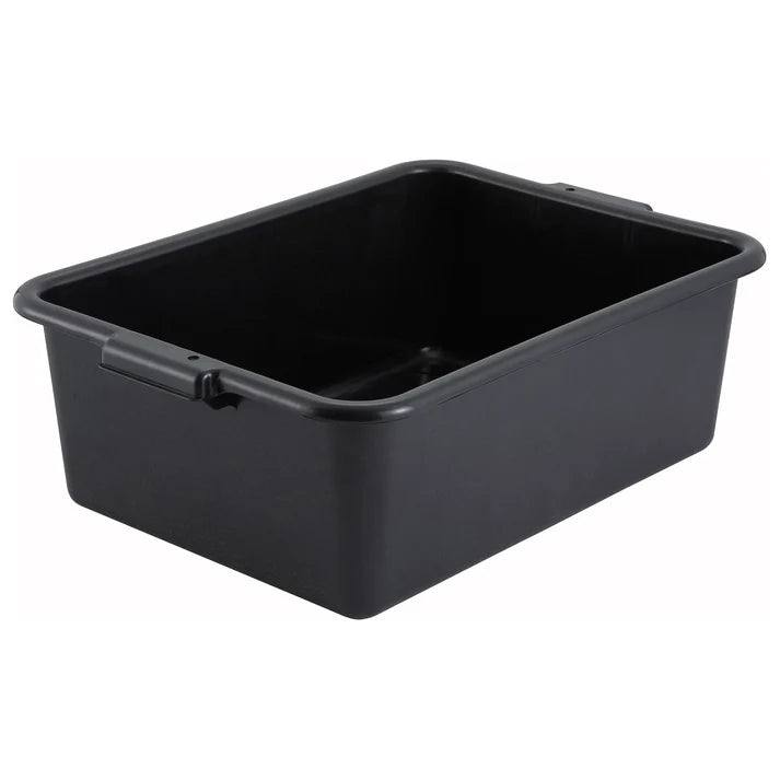 Bus Box Black Polypropylene Dish 21.5" x 15" x 7" SELECT COLOR
