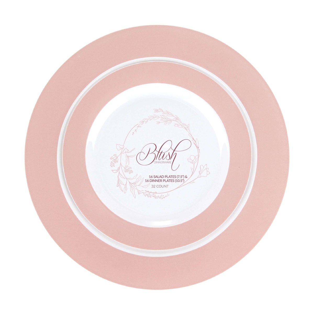 Blush Plates Combo 7.5" + 10.5" (BST-2827)