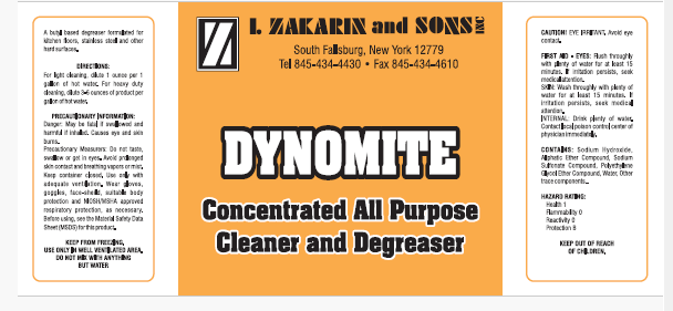 Degreaser Heavy Duty DYNOMITE