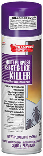 Insect and Lice Killer 10 oz aerosol cans. 12 per case