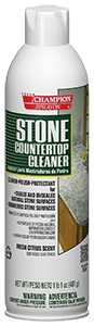 Stone Countertop Cleaner Aerosol 17 oz net weight. 12 per case