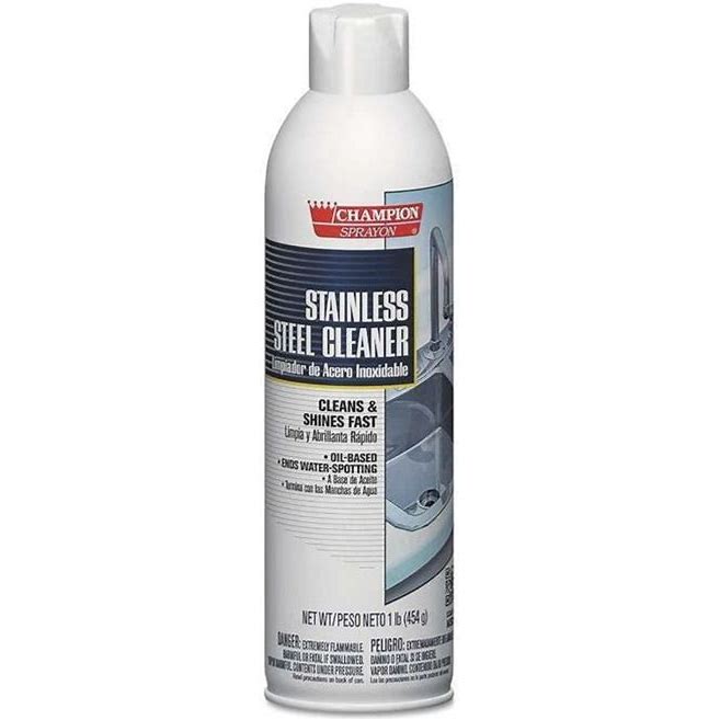 Stainless Steel Cleaner Oil Based Aerosol