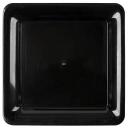 10" X 10" Square Platter, Black — Case of 25 (Item SQ4010.BK)